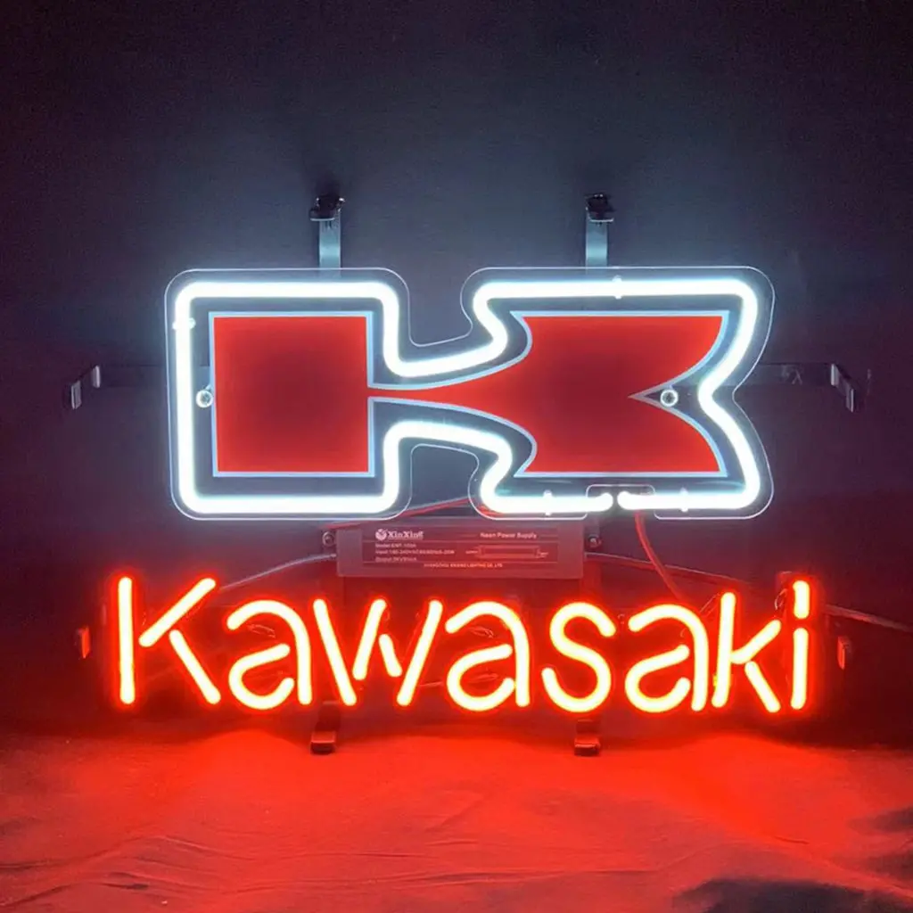Kawasaki Beer Neon Signs Light 1
