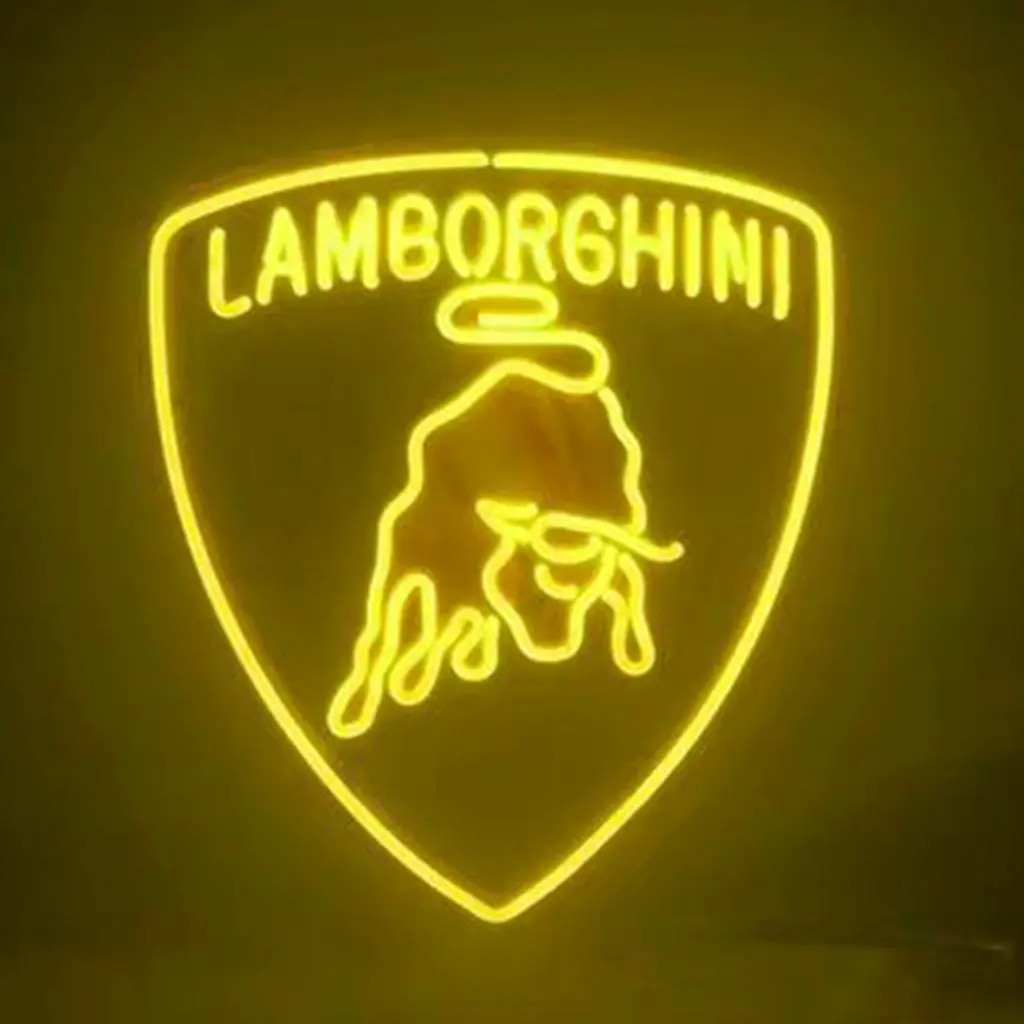 Lamborghini Racing Car Neon Signs Light 1