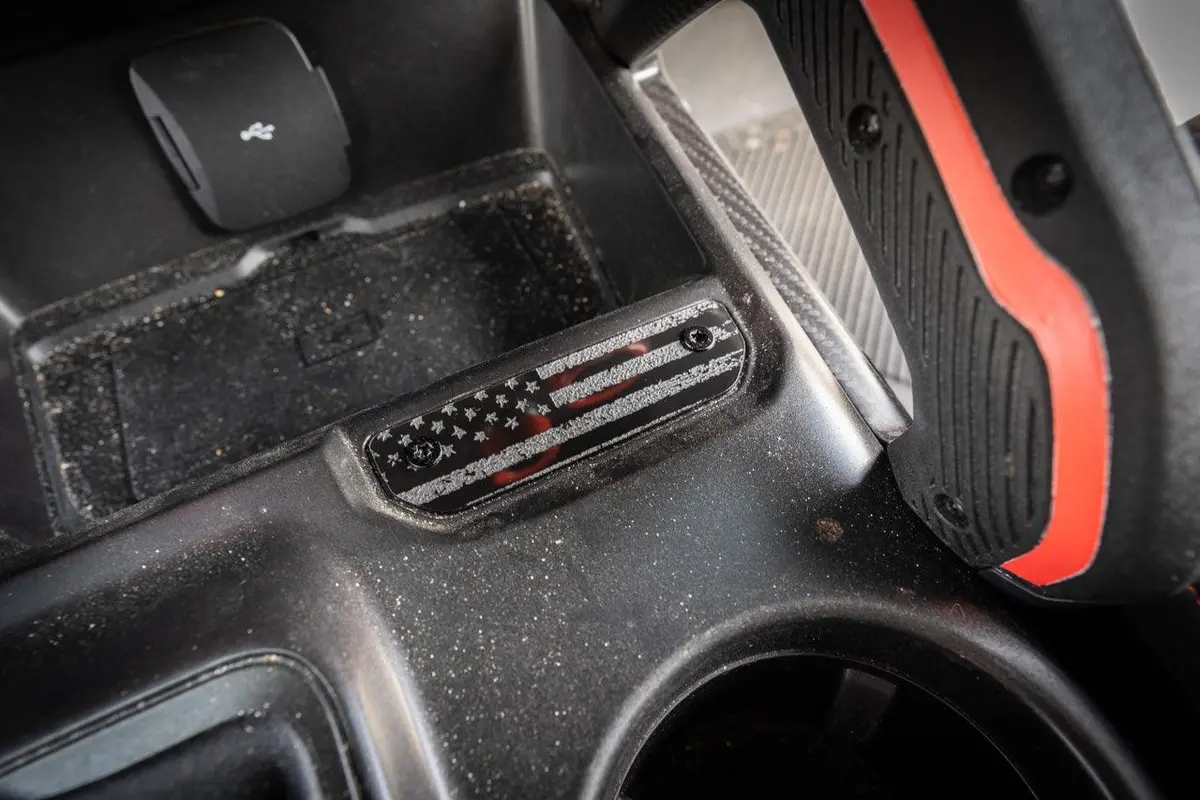 Laser Series Acrylic Shifter Trim Insert - 2021+ Bronco 1