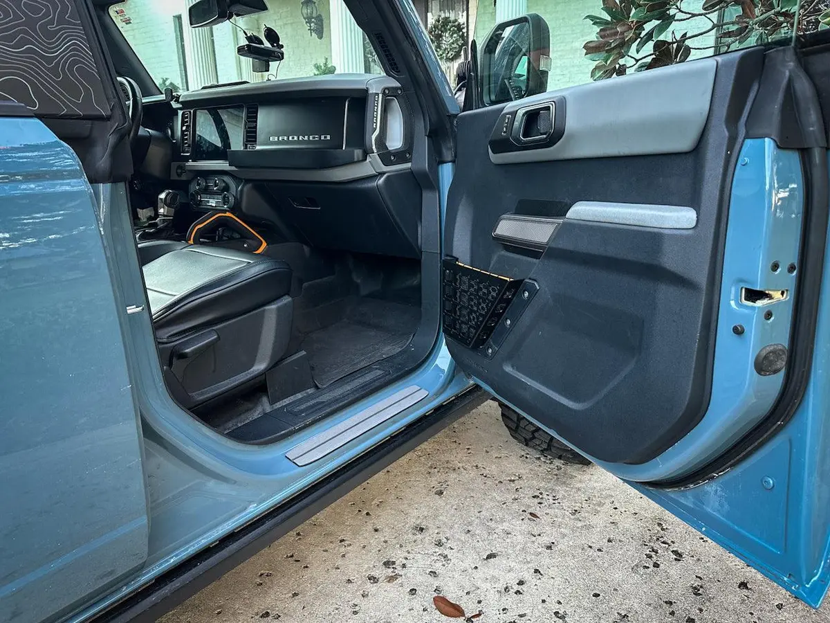 Laser Series Door Sills (Marine Eva Foam) - 2021+ Bronco 2 Door And 4 Door 1