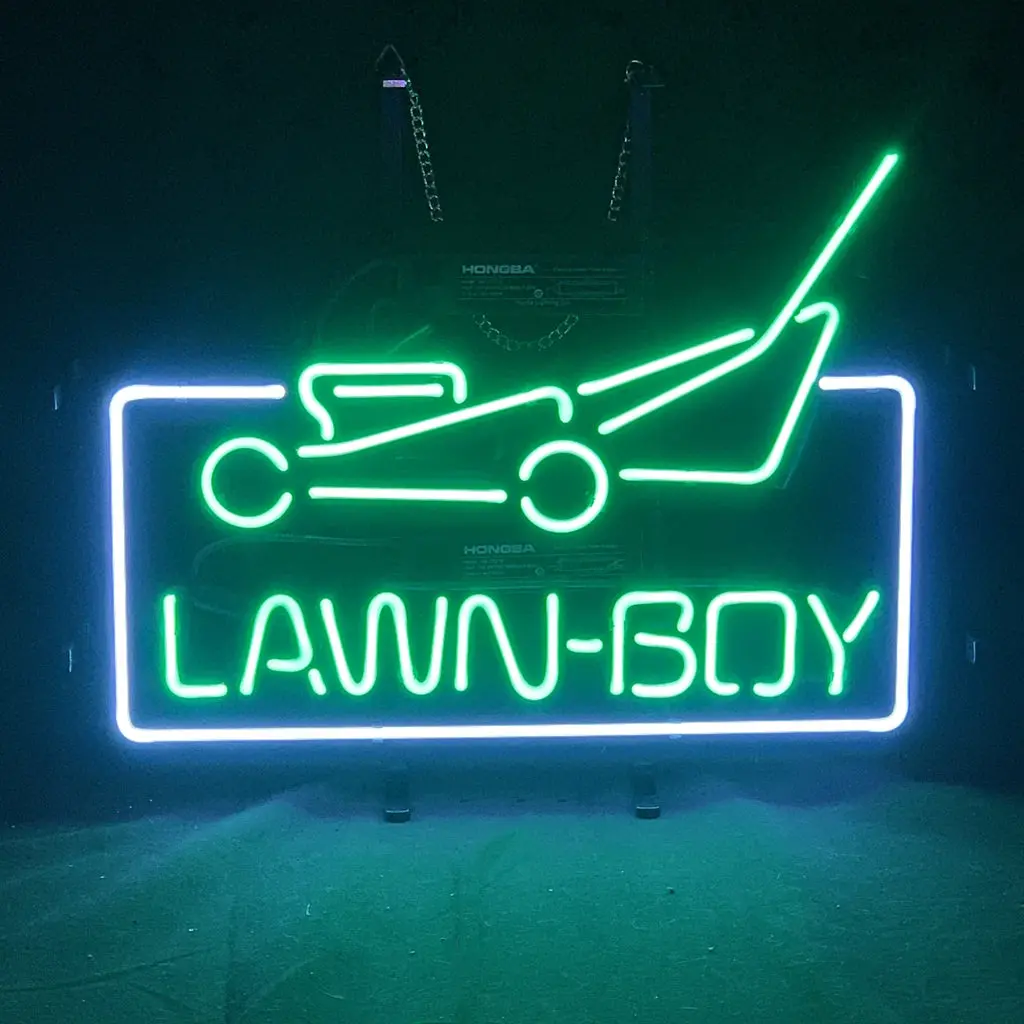 Lawn-Boy Tractor Neon Signs Light 1