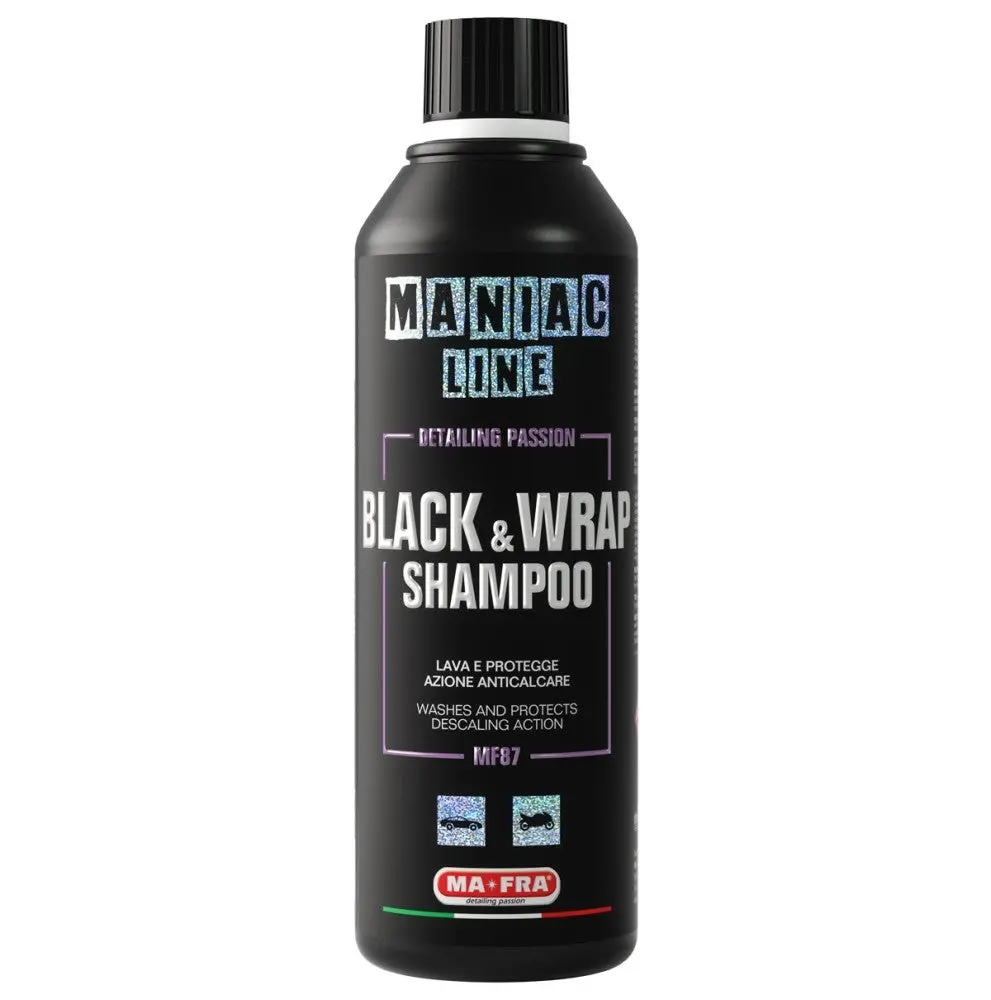Mf87 Black & Wrap Shampoo - Maniac Line For Car Detailing 1