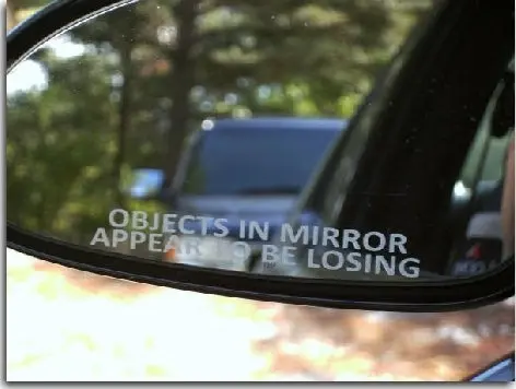 Side View Mirror Decals - Grand Prix 1