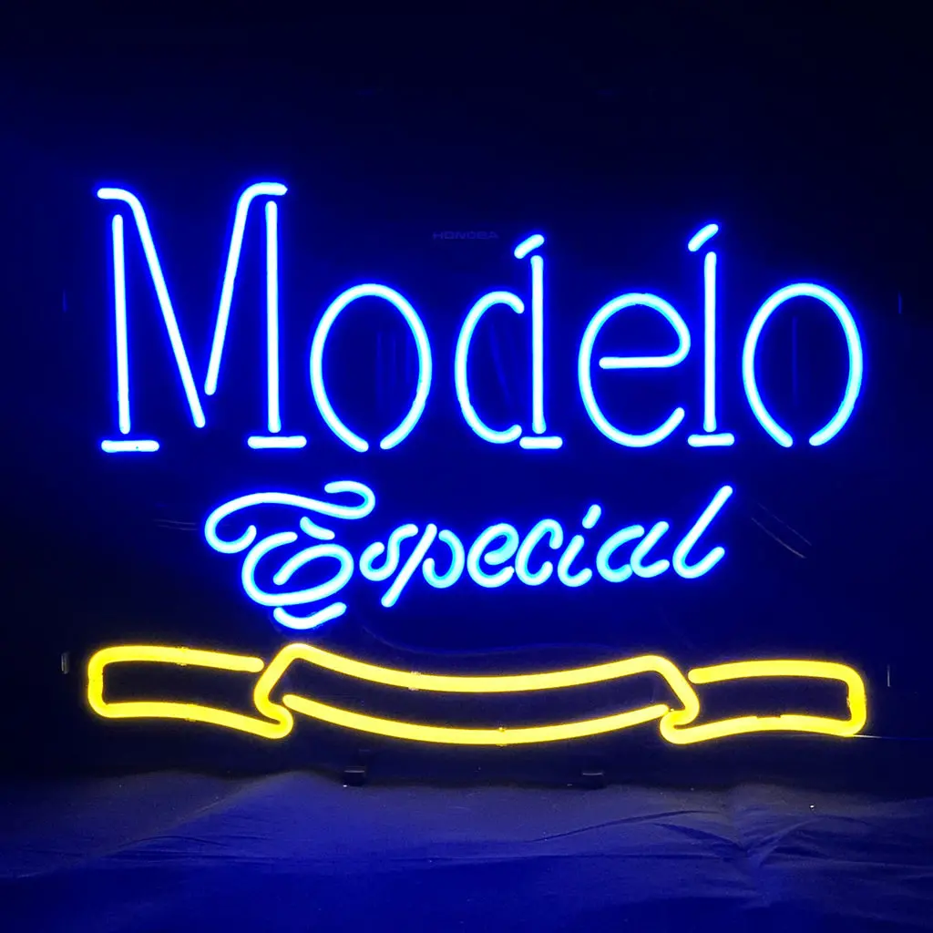 Cerveza Modelo Especial Beer Logo Neon Sign Light 1