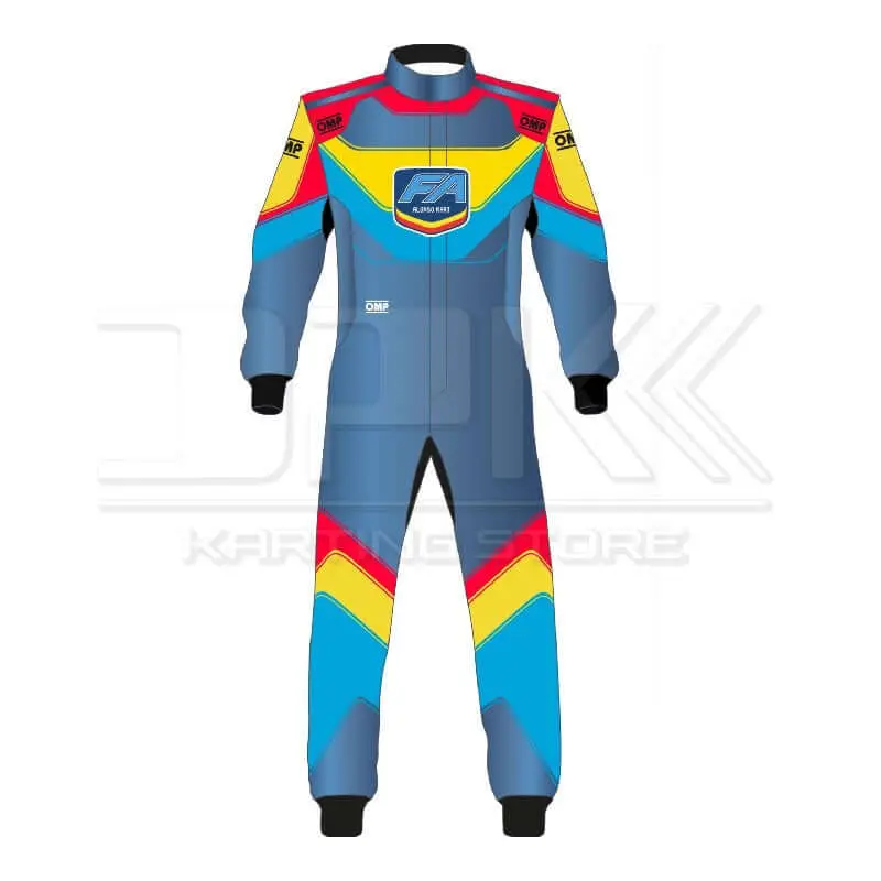 Omp | Ks-Art - Fa Alonso Kart Special Team Edition | Karting Suit | Pro-Level 1