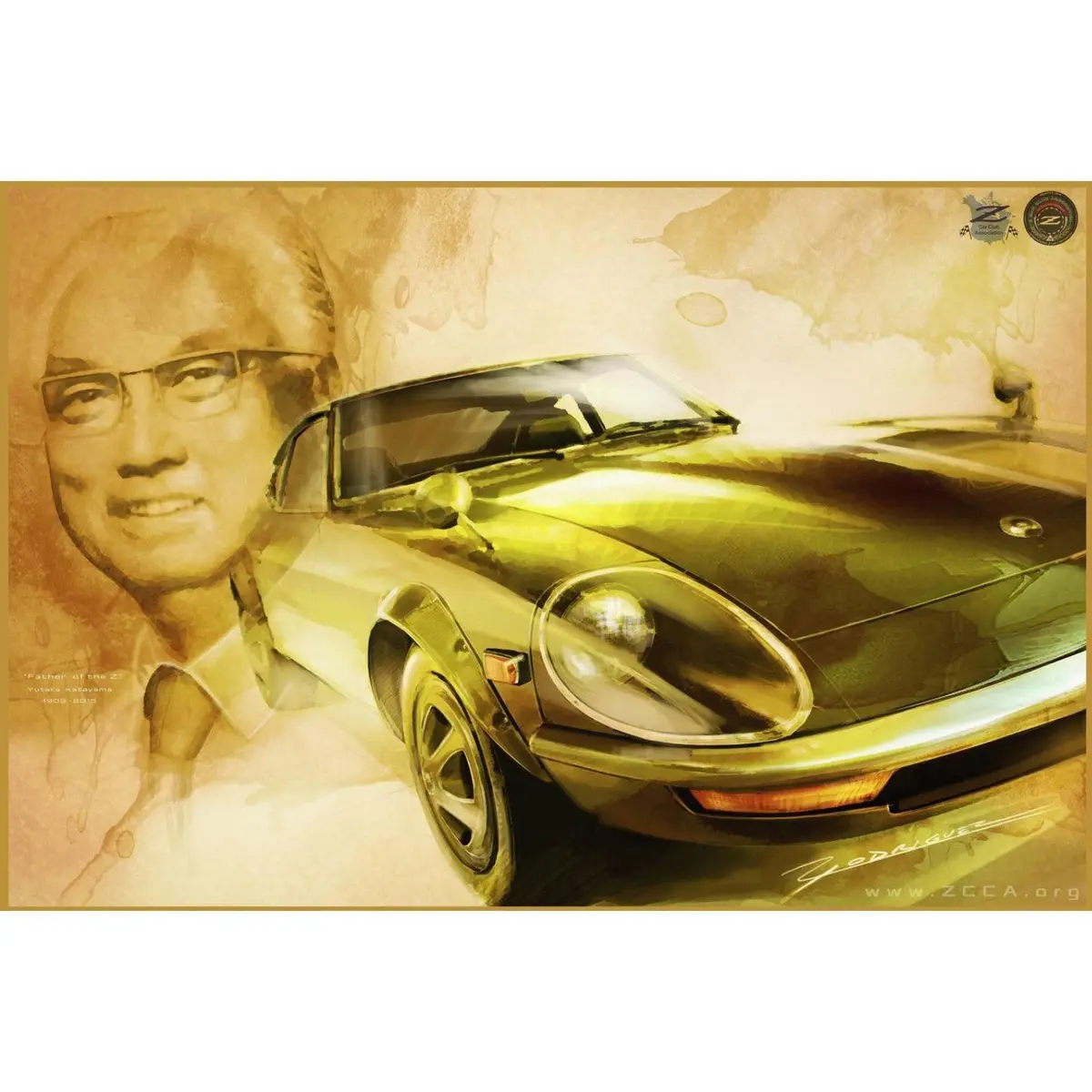 Zcon 2015 "Mr. K With G-Nose" Fairladyz Poster, Memphis, Tn Event, 24" X 36" Size 1