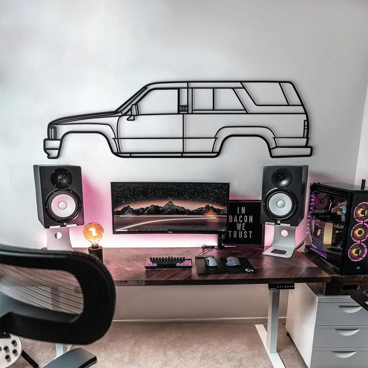 1984 4Runner 1St Gen (N60) Metal Car Wall Art - Mt0201 4