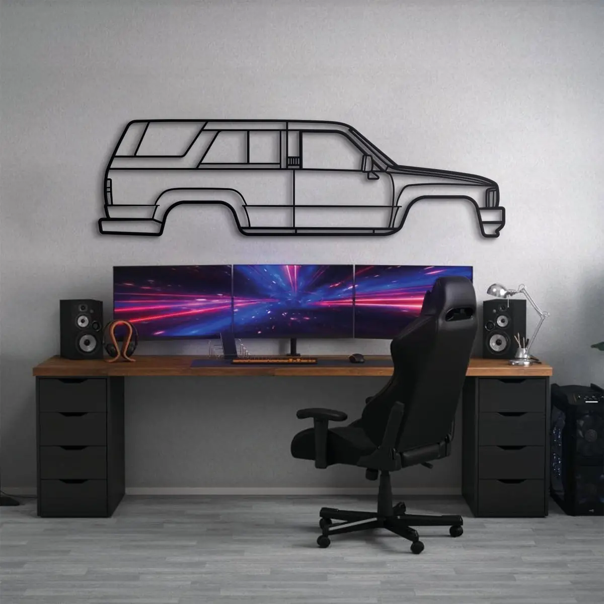 1984 4Runner 1St Gen (N60) Metal Car Wall Art - Mt0201 9