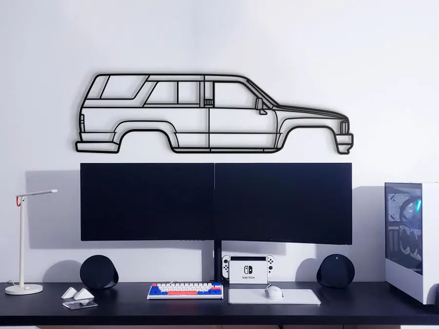 1984 4Runner 1St Gen (N60) Metal Car Wall Art - Mt0201 3