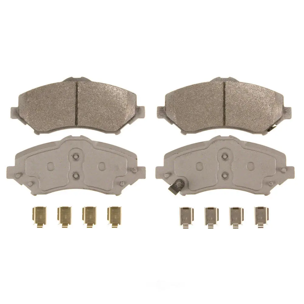 New Set Of Wagner Thermoquiet Semi Metallic Disk Brake Pads For Select 2008-2016 Dodge, Chrysler And Vw Cars Mx1327 1