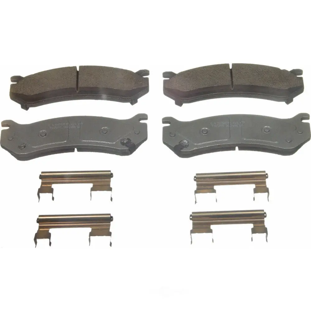 New Set Of Wagner Thermoquiet Ceramic Rear Disk Brake Pads For Select 1999-2013 Gm Trucks And Hummer H2 Qc785 1
