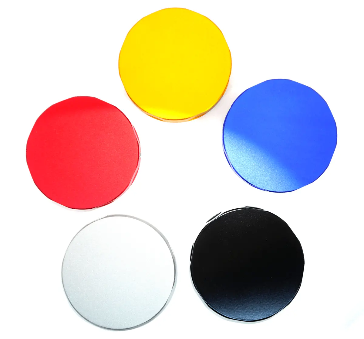Zspec Reservoir Cap Cover Set (Bmc, Cmc, Ps, Co) For Nissan Z32 300Zx, Billet Aluminum 1