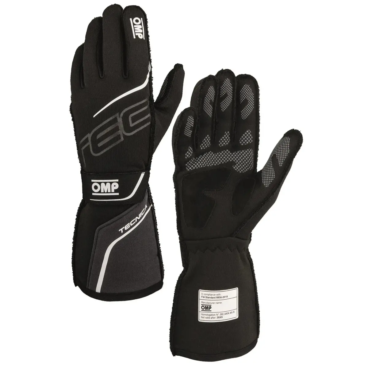 Omp | Racing Gloves | Tecnica Race Gloves | Fia 8856-2018 1