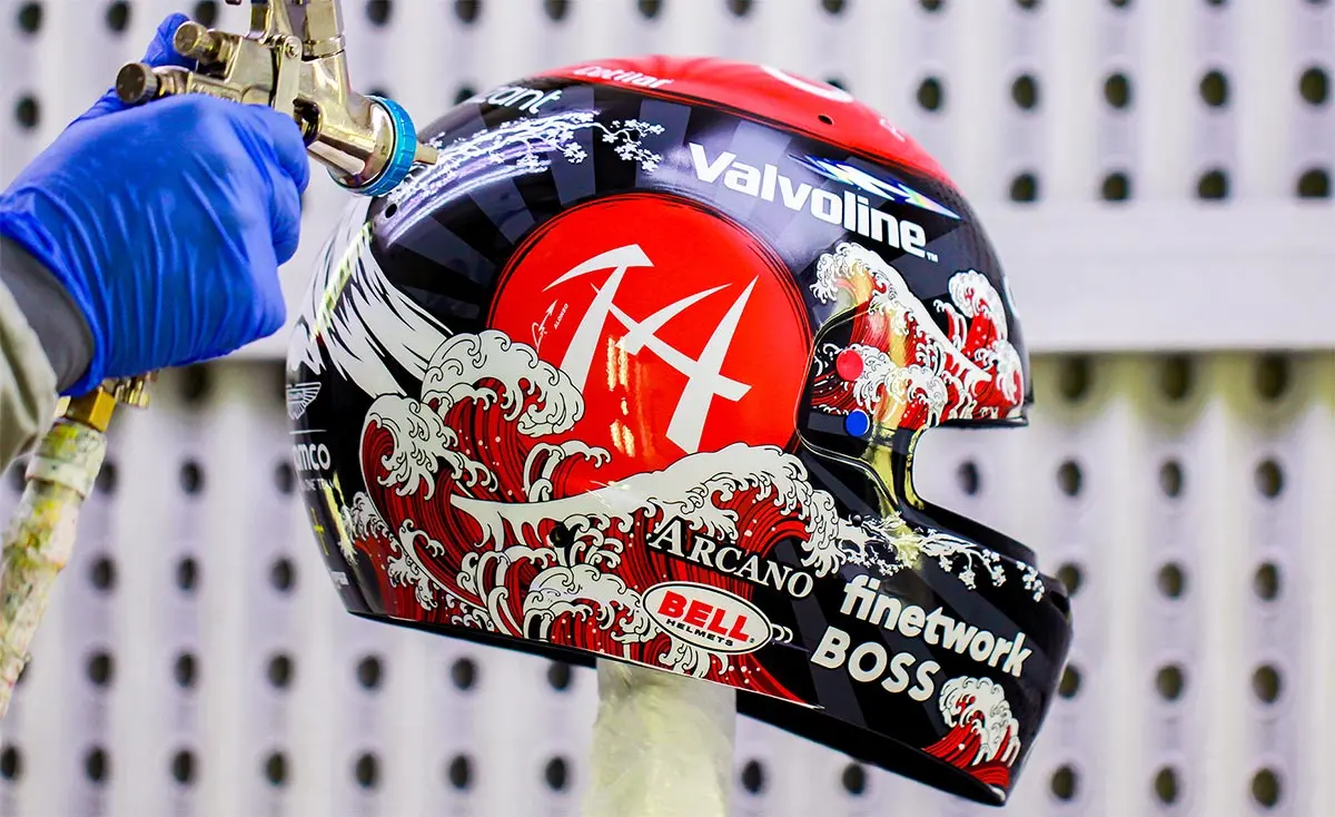 Bell | Custom & Bespoke | Racing Helmet Paint Job 1