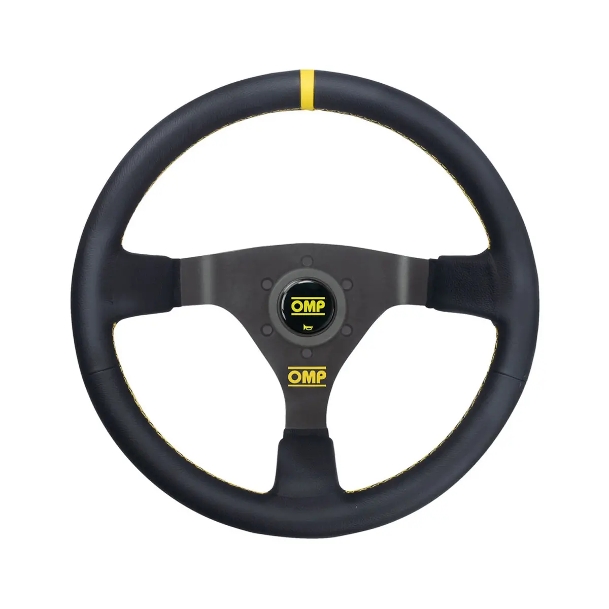 Omp | Wrc Red/Yellow | Steering Wheel (Leather) 1