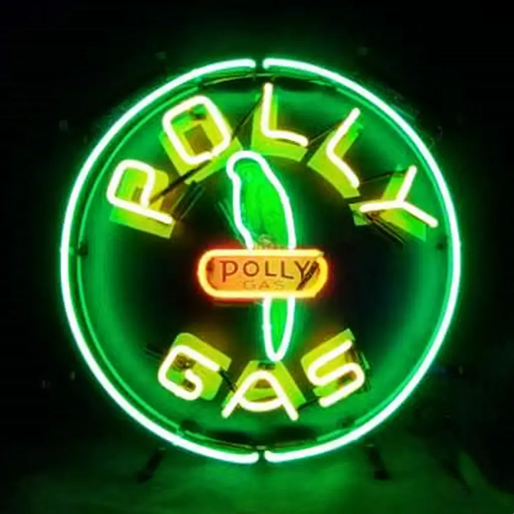 Polly Gas Parrot Neon Sign Light 1
