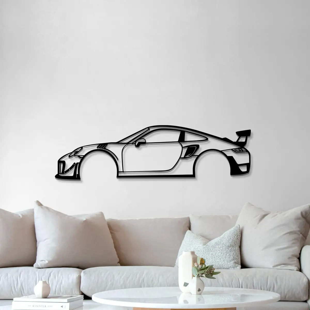 911 Gt2 Rs Metal Car Wall Art - Mt0646 5
