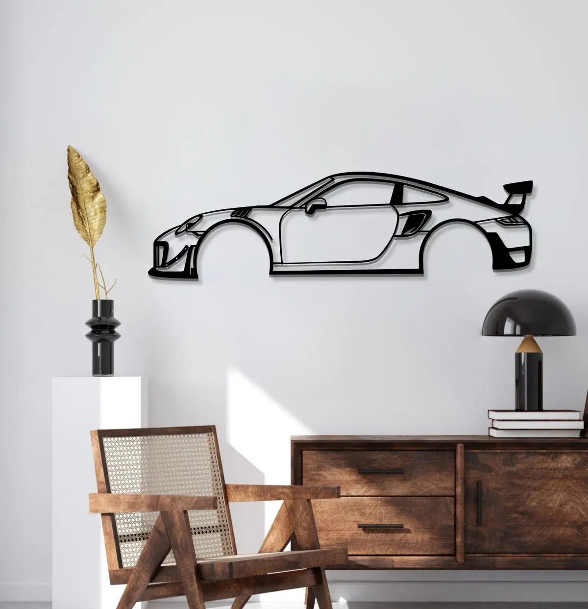 911 Gt2 Rs Metal Car Wall Art - Mt0646 2