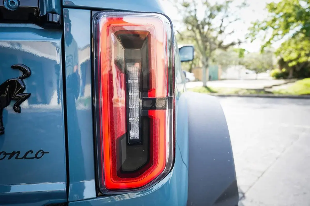 Printed Series 1L Tail Light Overlays - 2021+ Bronco (W/ Led Taillights) 1
