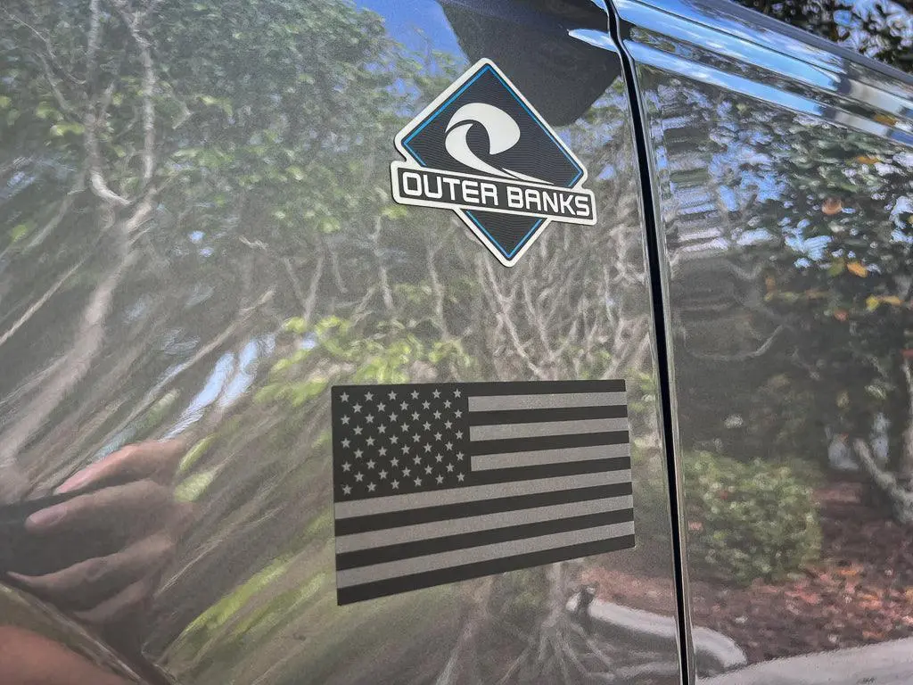 Printed Series American Flag Fender Stickers - 2021+ Bronco / Bronco Sport / Jeep / Universal 5
