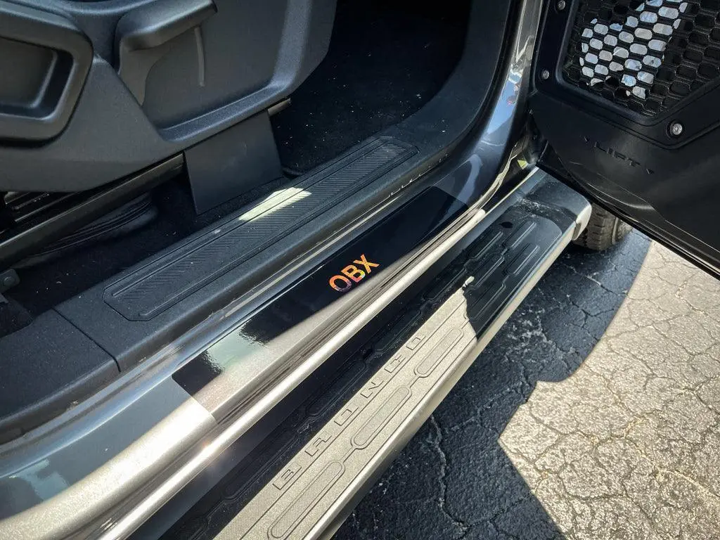 Printed Series Door Sill Protectors - 2021+ Bronco 2/4 Door 1