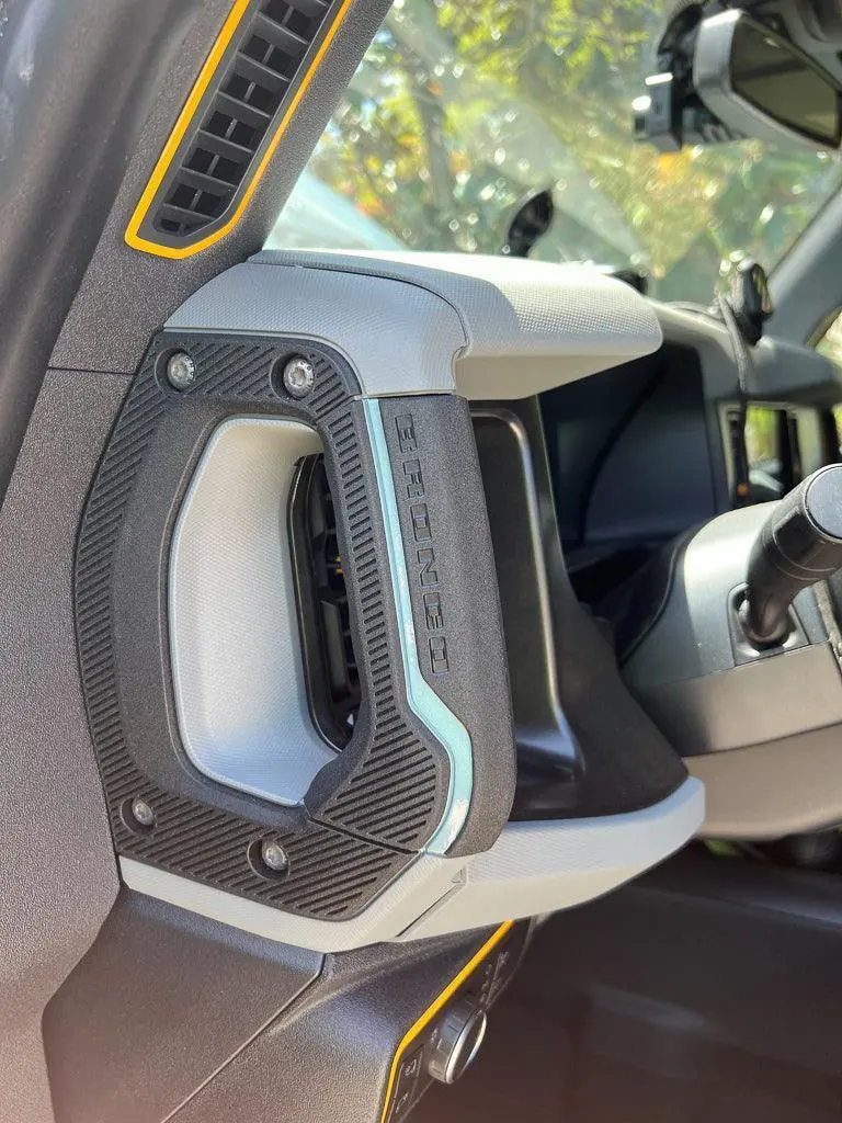 Printed Series Outer Grab Handle Stripe Overlays (Full Coverage) - 2021+ Bronco 1
