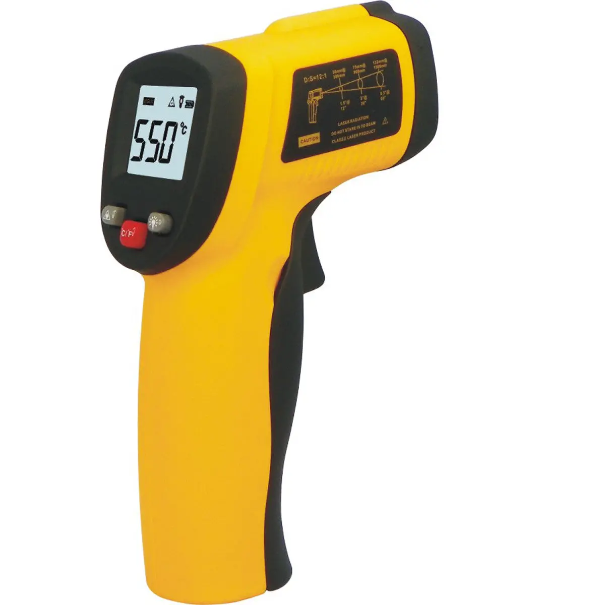 Infrared Thermometer Non-Contact Gun Laser 1
