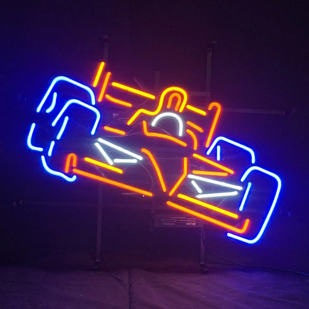 Racing Sport Car Neon Sign Light 1
