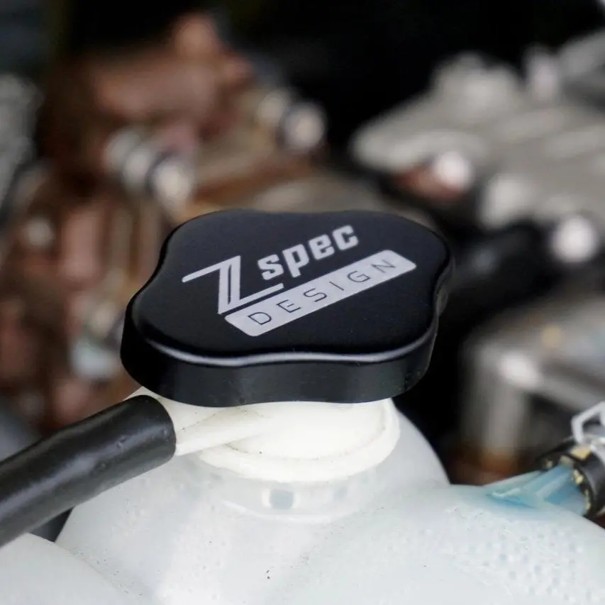 Zspec Fluid Reservoir Cap Cover For '23+ Nissan Z Rz34, Billet, Per Each 1