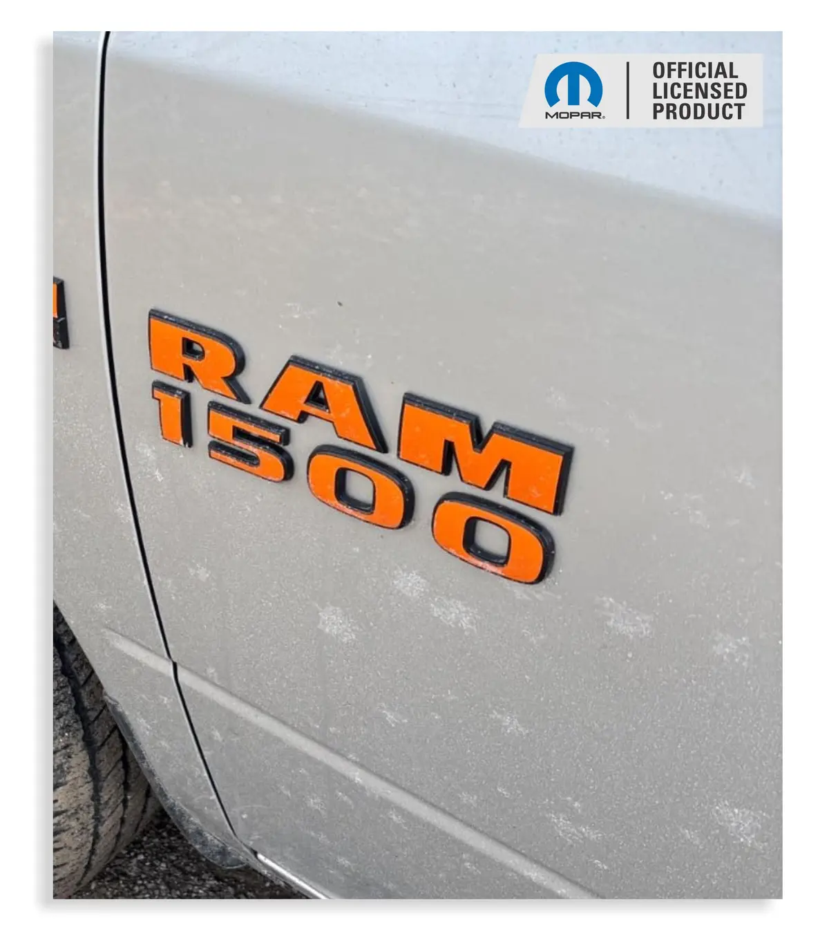 Ram 1500 Emblem Overlay Decals   - 2013-2018 Ram 1500 1