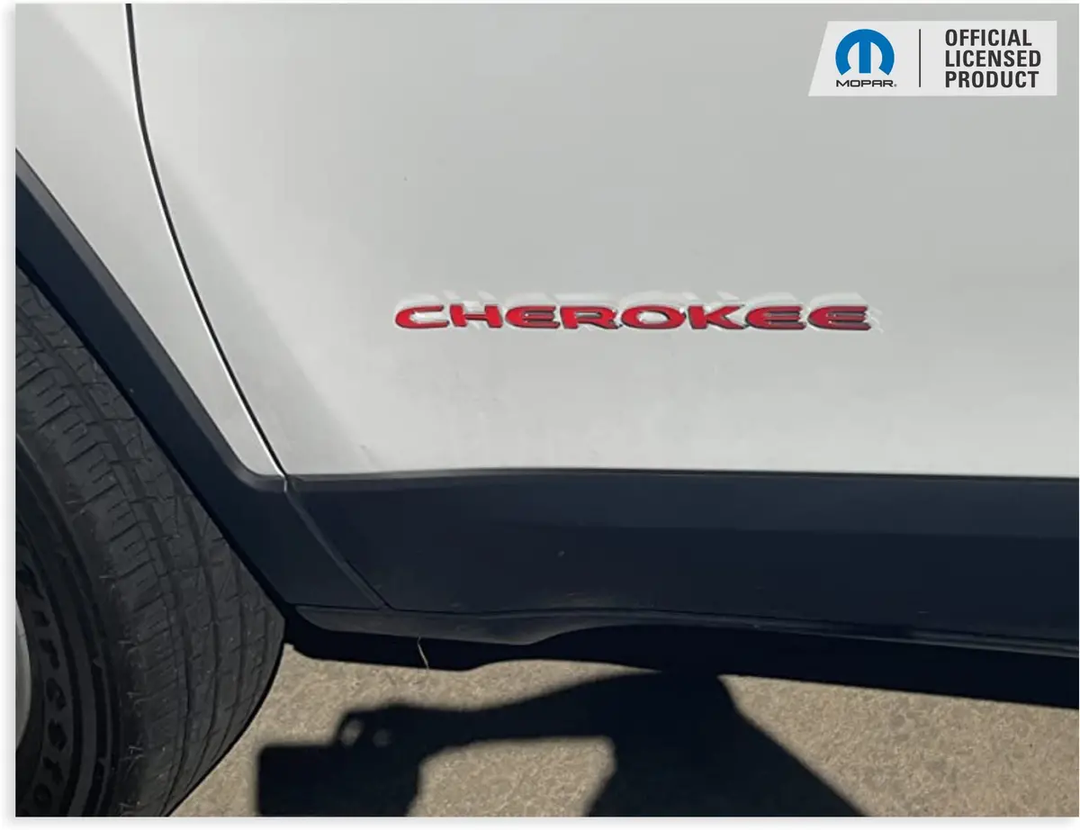 Door Emblem Overlay Decals  - 14-23 Cherokee 1