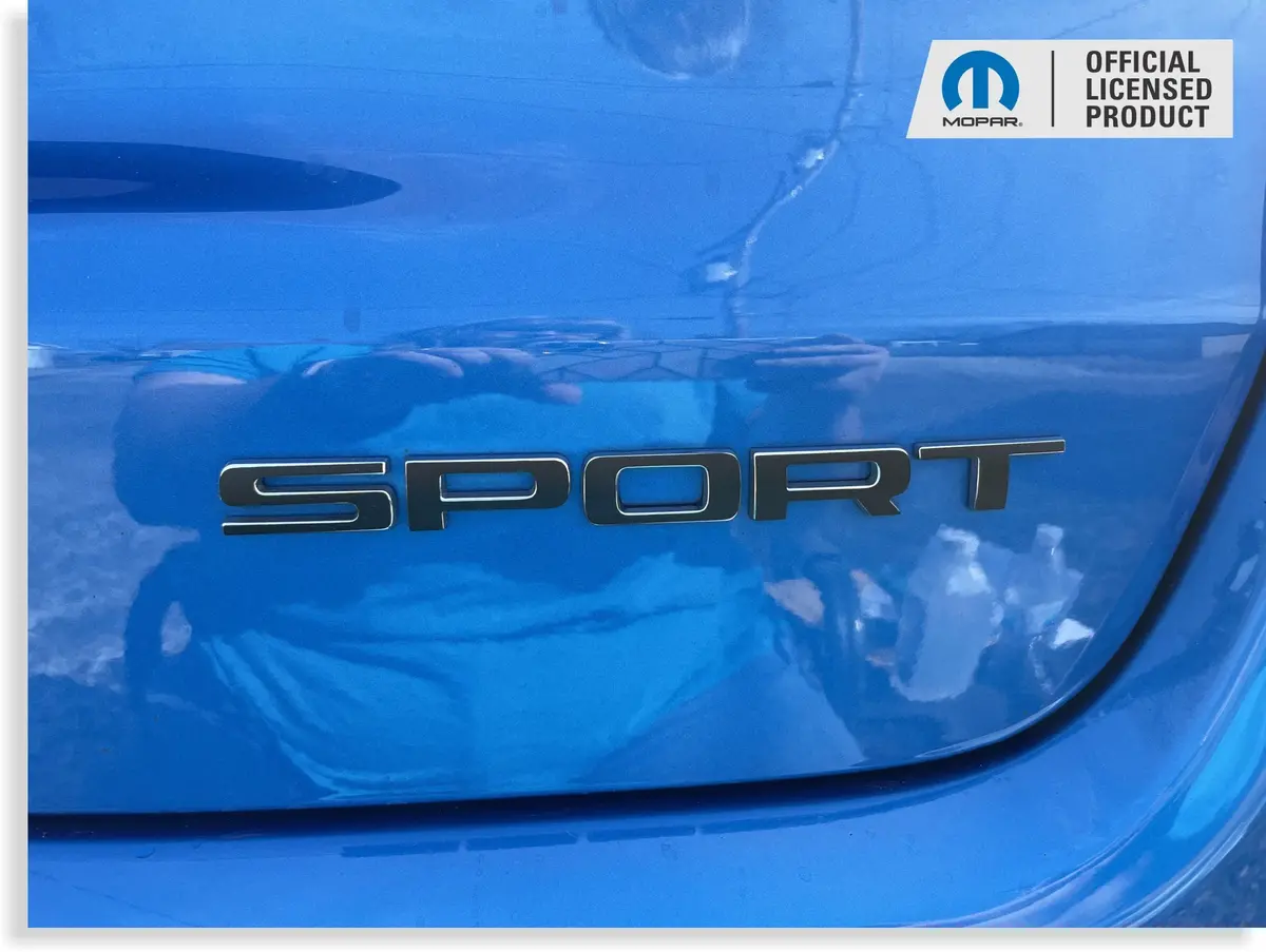 Sport Emblem Overlay Decal   - Jeep Compass Sport 1