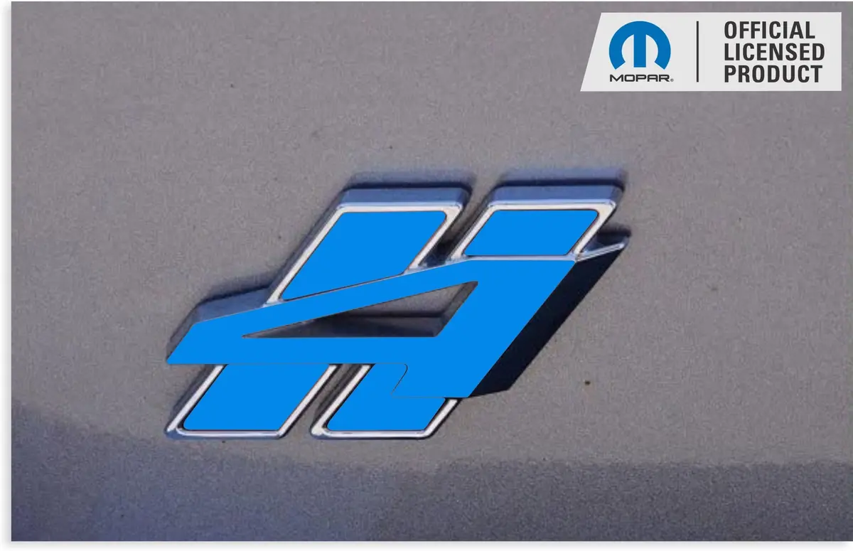 4 Rhombi  Trunk Emblem Overlay Decal - 2018-2020 Journey Awd 1