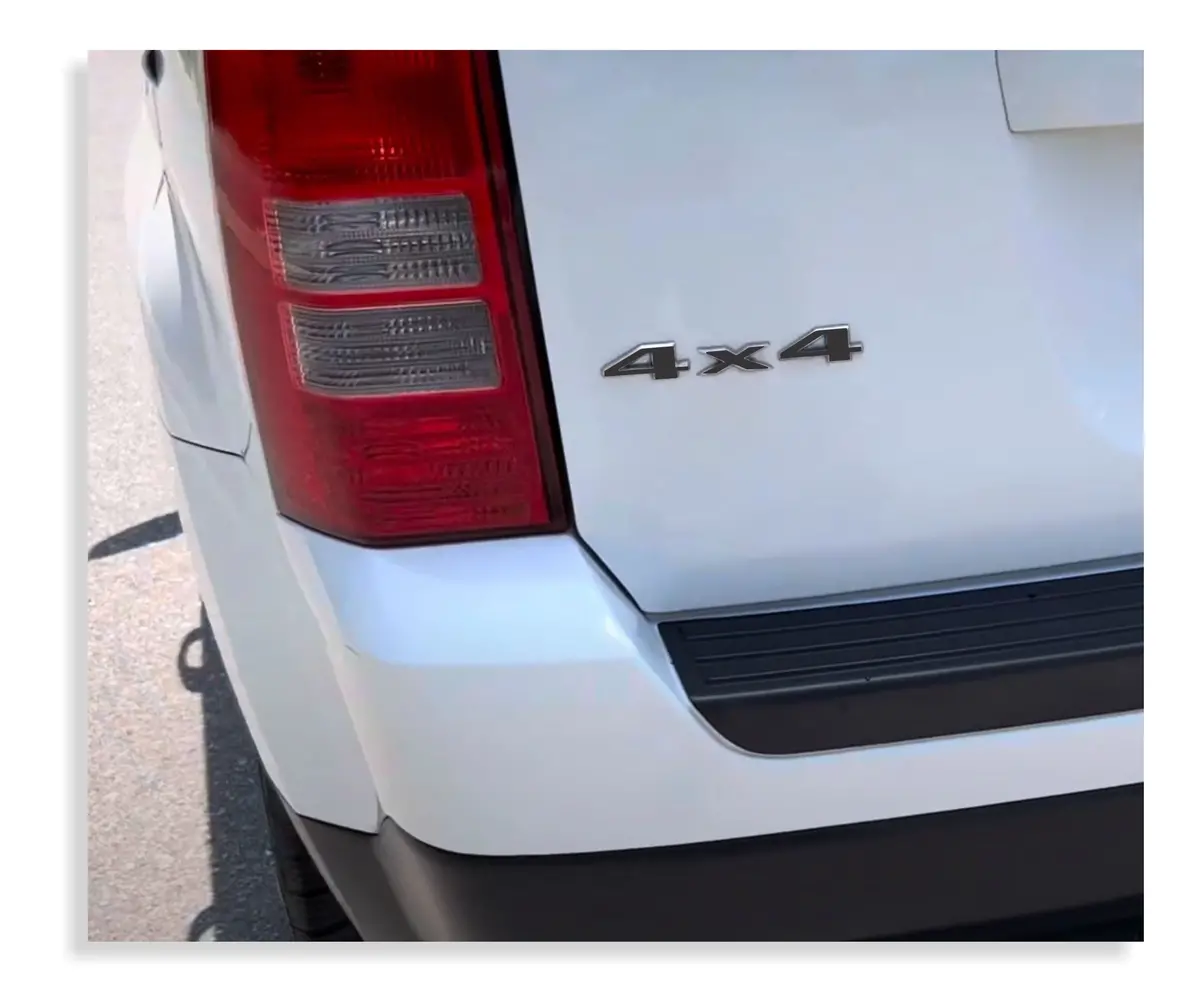4X4 Emblem Overlay Decal - 2007-2017 Jeep Patriot 1