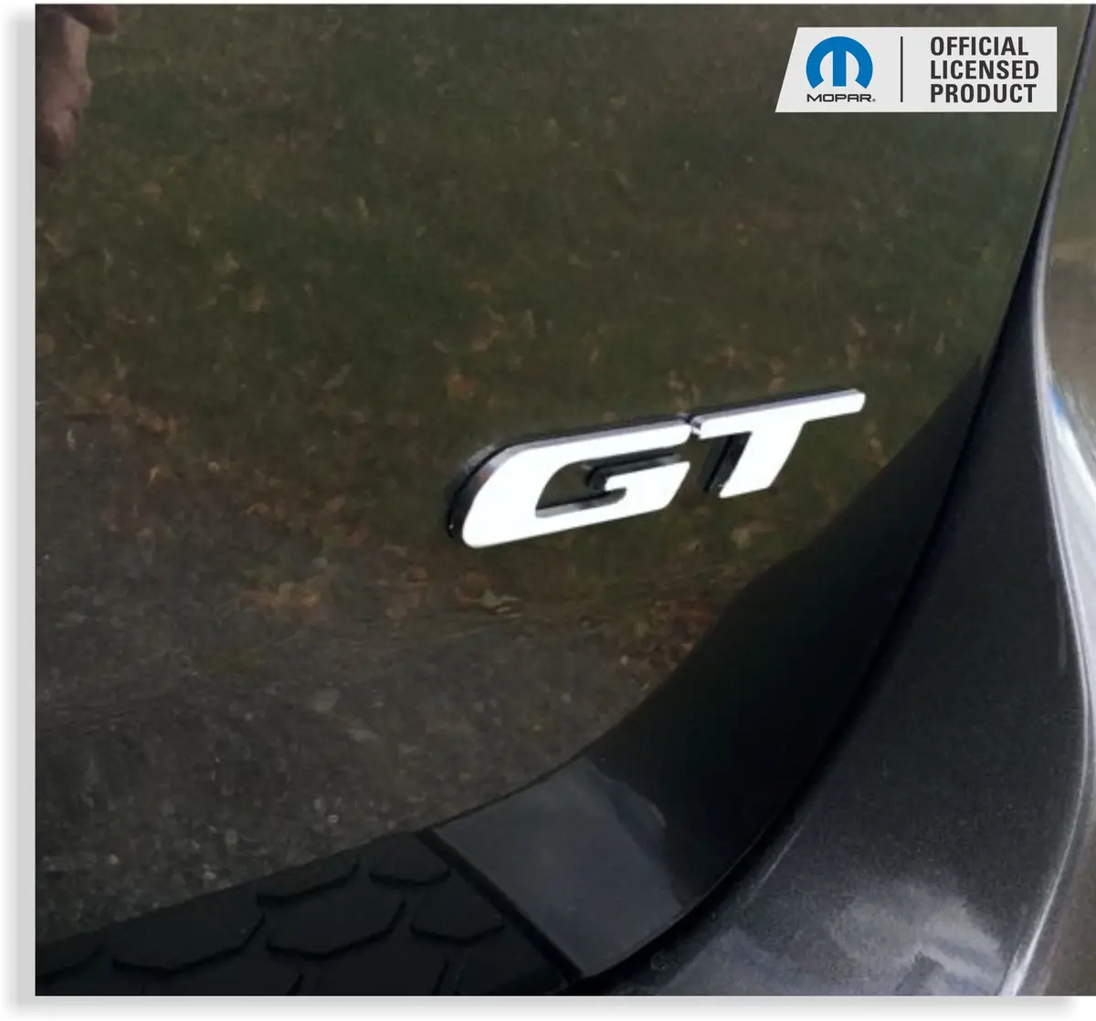 Gt Emblem Overlay Decal - 2017-2026 Durango Gt 1