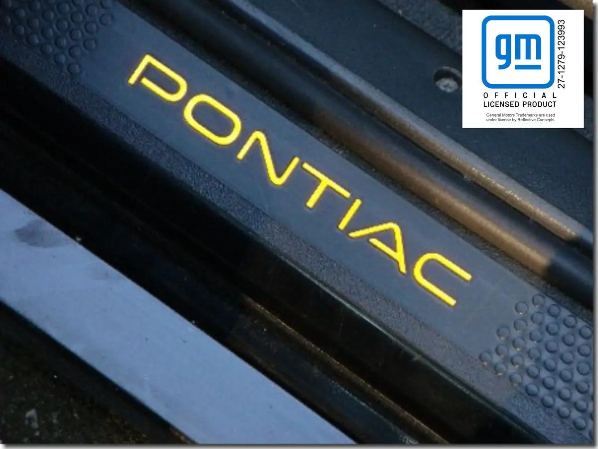 Door Sill Overlay Decals - 97-03 Grand Prix 1