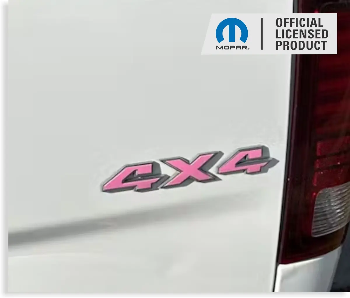 4X4 Emblem Overlay Decal For 2019-2024 Ram Classic 1