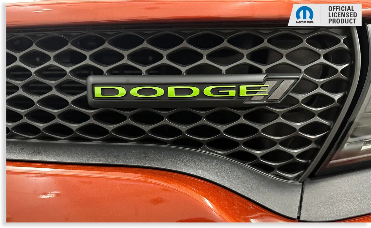 Dodge Grille Emblem Overlay Decal -  2013-2023 Charger 1