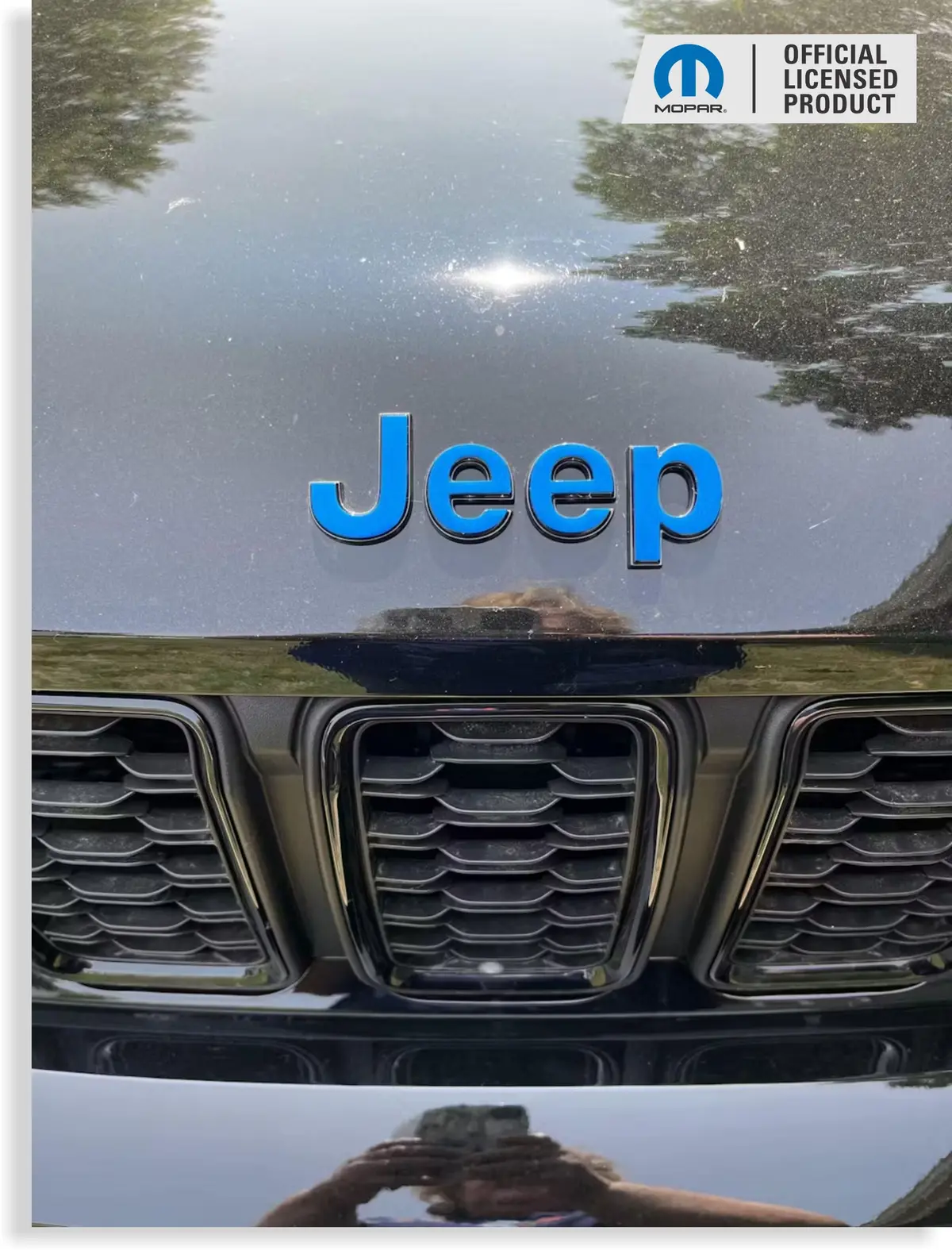 Jeep Emblem Overlay Decals   - 2022-2025 Grand Cherokee 1