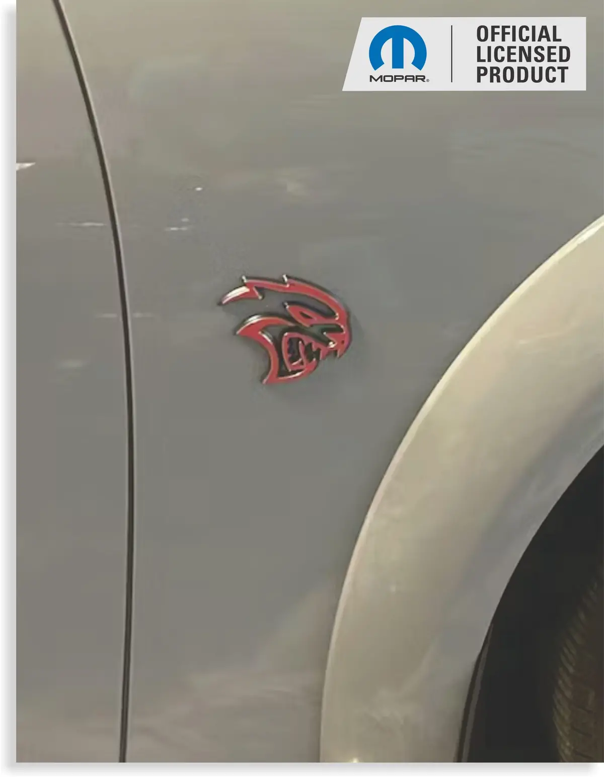 Hellcat Emblem Overlay Decals (Pair) - Charger Srt Hellcat 1