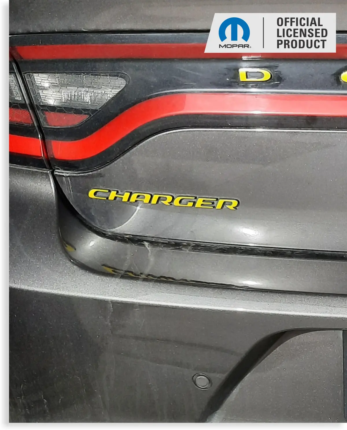 Charger Trunk Emblem Overlay Decal - 2015-2023 Charger 1