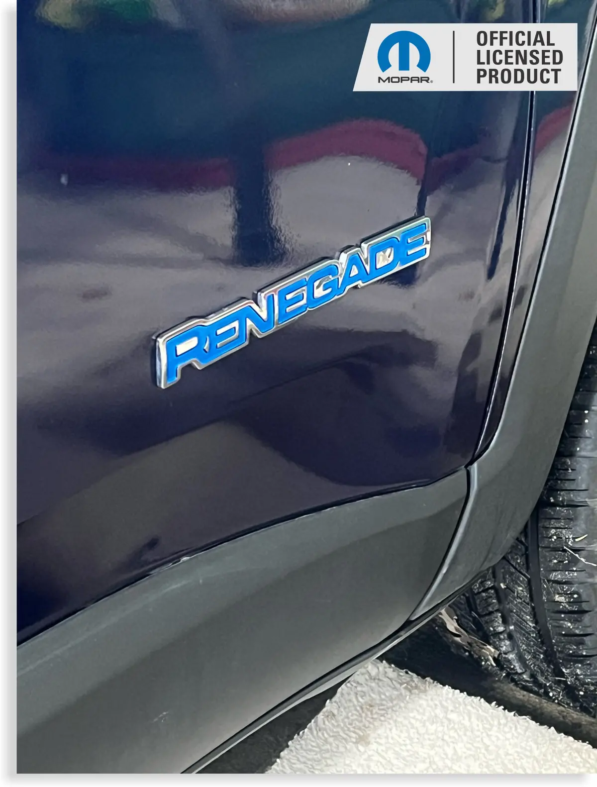 Renegade Emblem Inlay Decals   - Jeep Renegade 1