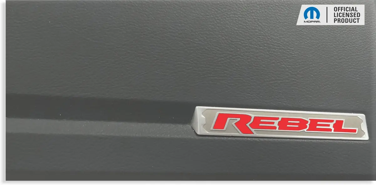 Rebel Glove Box Inlay Decal  - 2015 -2018 Ram Rebel 1