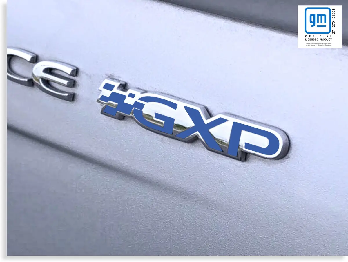 Gxp Badge Overlay Decal  - Solstice Gxp 1