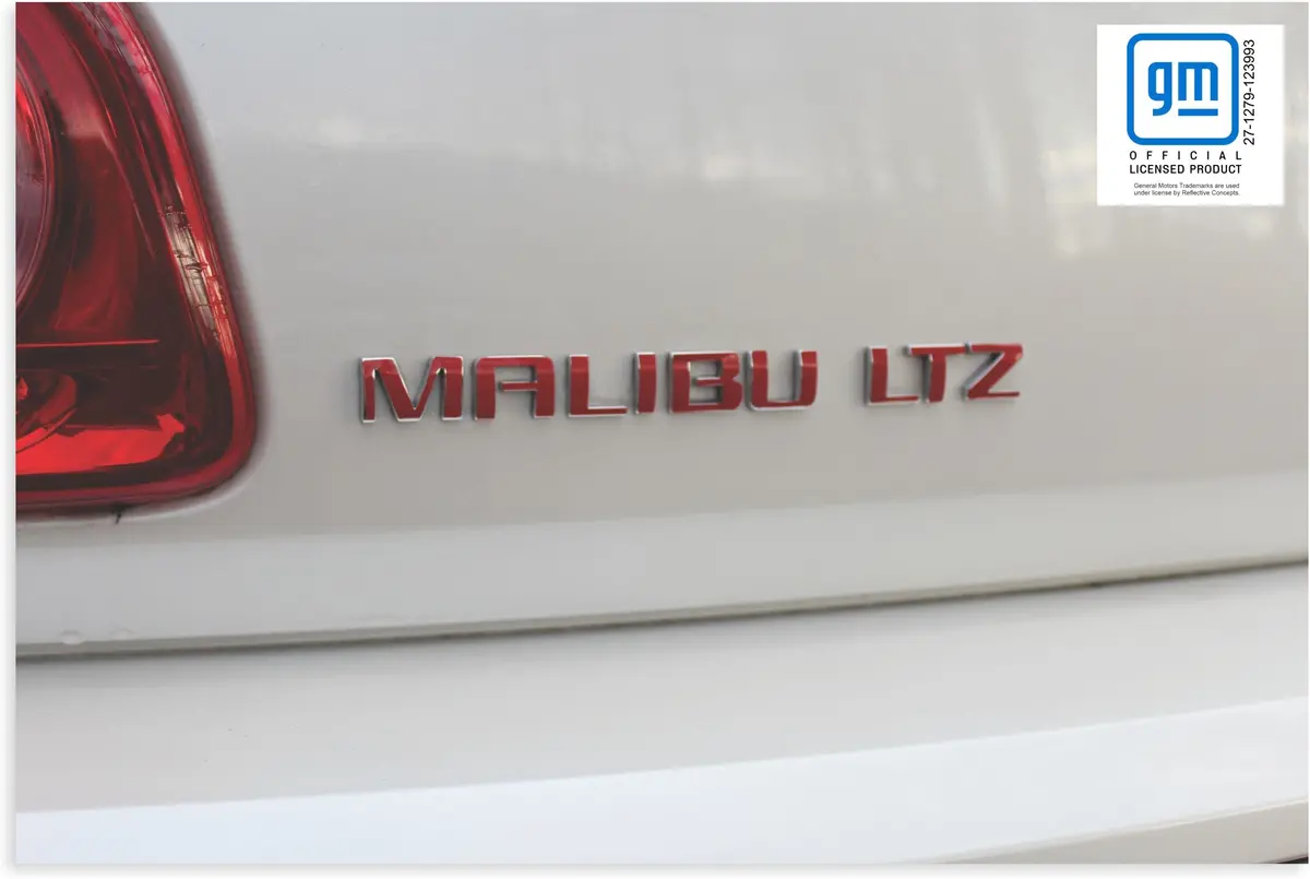 Malibu Emblem Overlay Decal - 08-12 Malibu 1