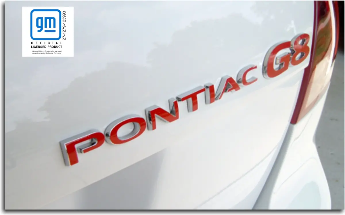 Pontiac Emblem Overlay Decal - 2008-2009 G8 1