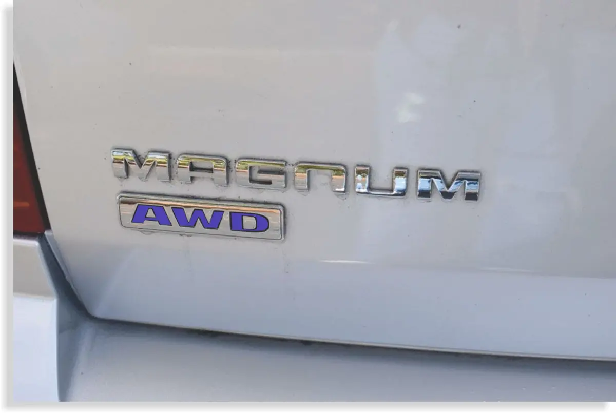 Awd Emblem Inlay Decal - 05-08 Dodge Magnum 1