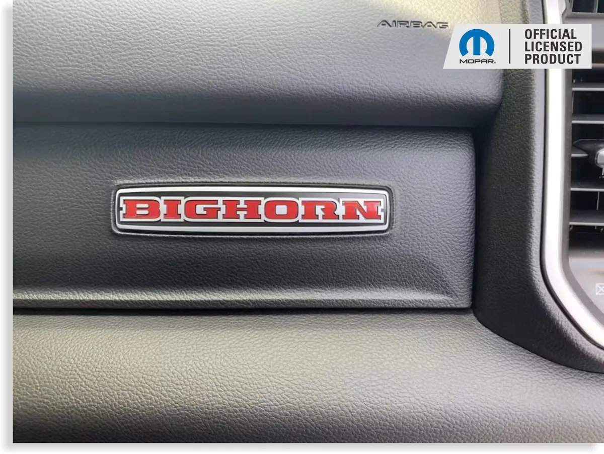 Bighorn Glove Box Inlay Decal  - 2019-2026 Ram Bighorn 1
