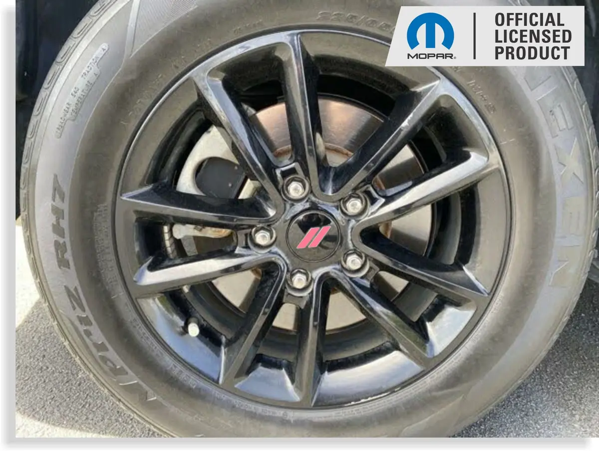 Dodge Rhombus Center Cap Overlay Decals - 18-20 Journey 1