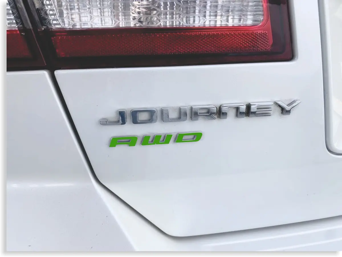 Awd Emblem Overlay Decal - 11-17 Journey 1